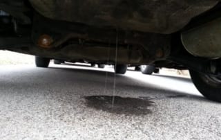 Car Oil Leak