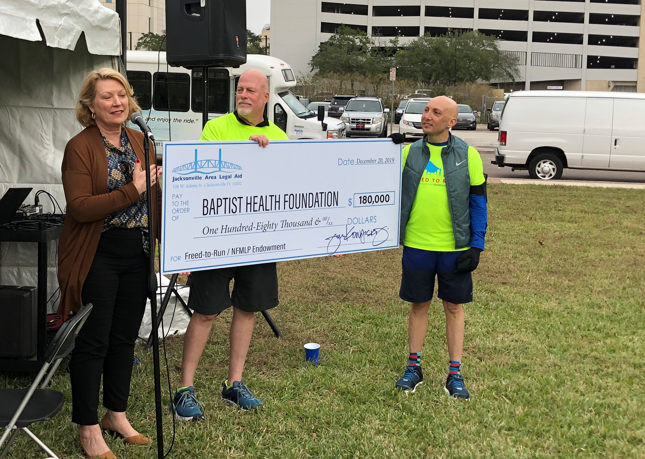 Endowment Check Presentation