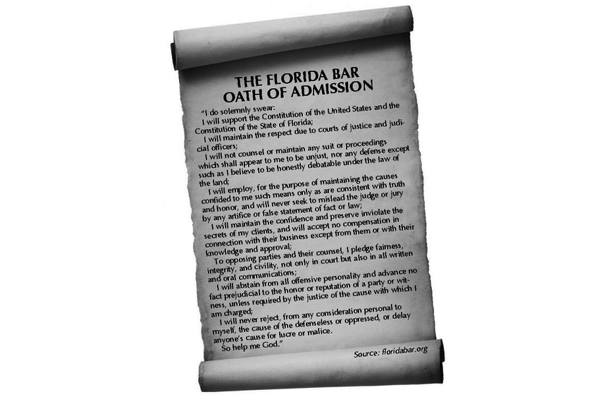 Florida Bar Oath - image