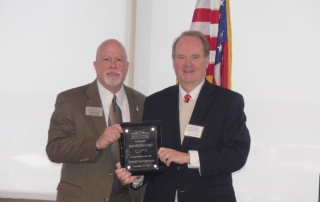 Image of Jim Kowalski and Judge Corrigan