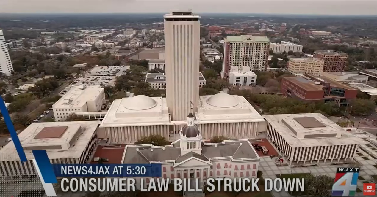 Consumer Law Bill Struck Down