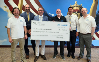 Left to Right, Adam Thoresen, JALA board member David Johnston, Max Story, Jim Kowalski, JALA Board member James Cummings, JALA Board member Andrew Underkofler 